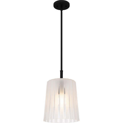 Quoizel - RAY1510MBK - One Light Mini Pendant - Gray - Matte Black