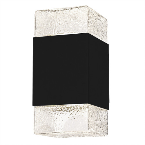 Quoizel - SAX8305MBK - LED Outdoor Wall Lantern - Saxton - Matte Black