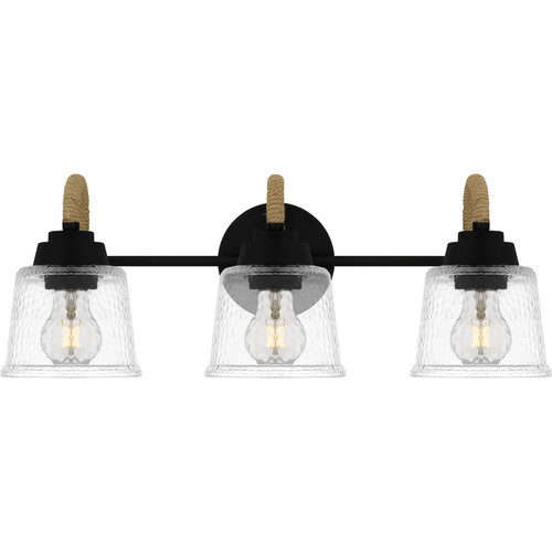 Quoizel - SEB8622MBK - Three Light Bath - Seabreeze - Matte Black