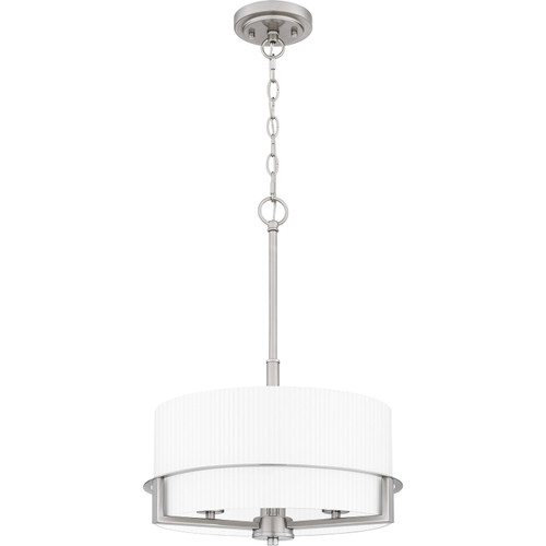 Quoizel - SEY2815BN - Three Light Pendant - Seymour - Brushed Nickel