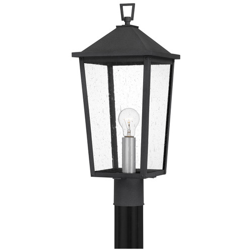 Quoizel - STNL9009MB - One Light Outdoor Post Mount - Stoneleigh - Mottled Black