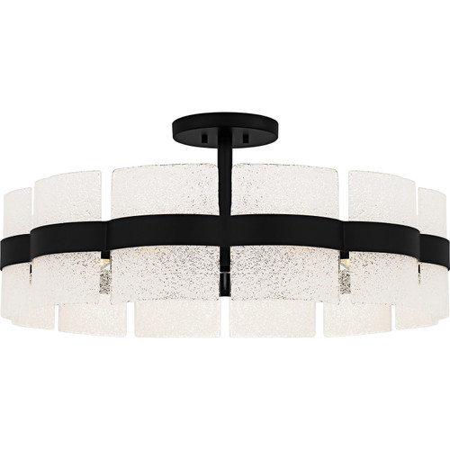 Quoizel - SWE1730MBK - Six Light Semi-Flush Mount - Sweeney - Matte Black