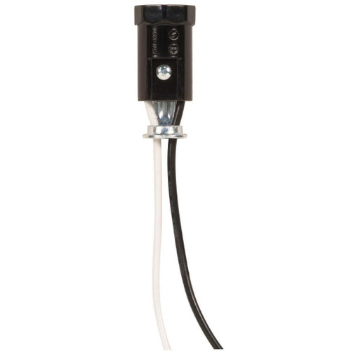 Satco - 80-1145 - Phenolic Candelabra Sockets With Leads - Not Specified