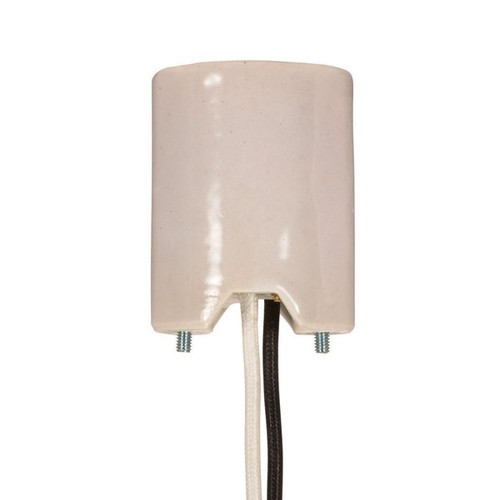 Satco - 80-1376 - Socket - Glazed Cream