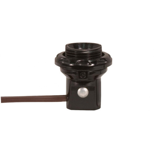 Satco - 80-1473 - Socket - Black / Brown