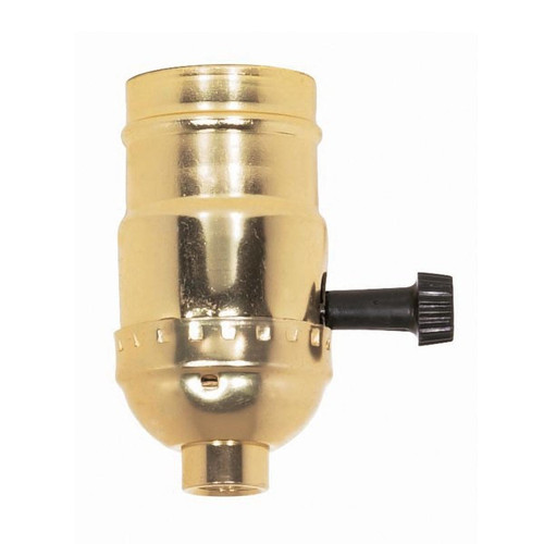 Satco - 80-1560 - Socket - Brite Gilt