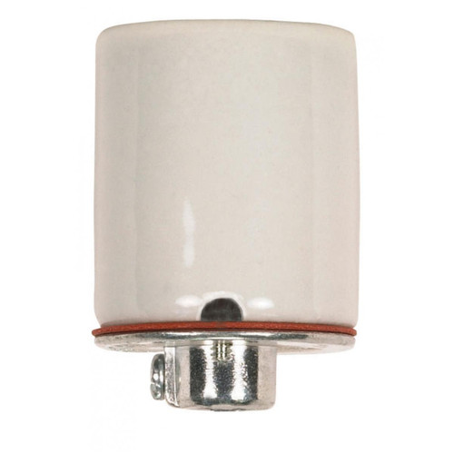 Satco - 80-2047 - Socket - Glazed White