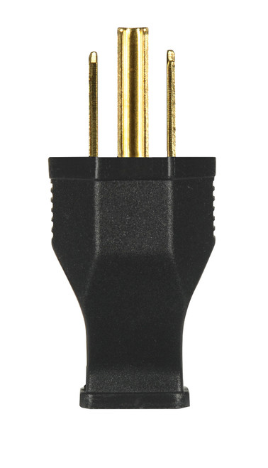 Satco - 80-2412 - Thermoplastic Hd Plug - Black