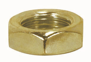 Satco - 90-033 - Locknut - Brass Plated