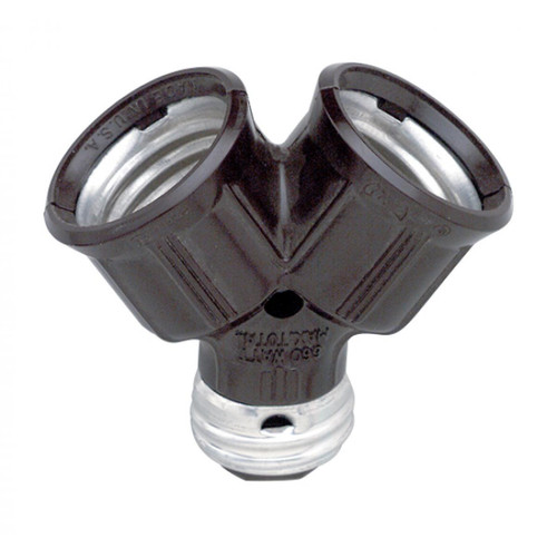 Satco - 90-1121 - Lampholder - Brown
