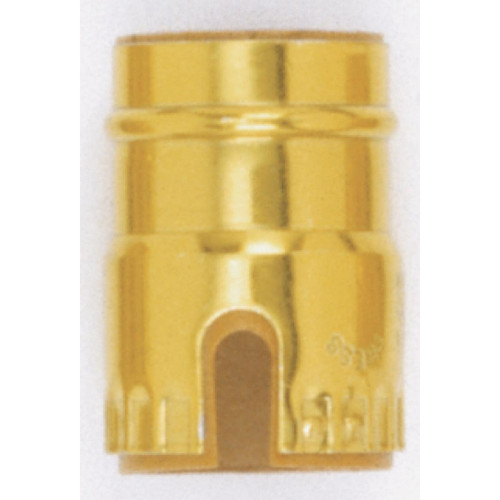 Satco - 90-1145 - Shell With Paper Liner - Brite Gilt