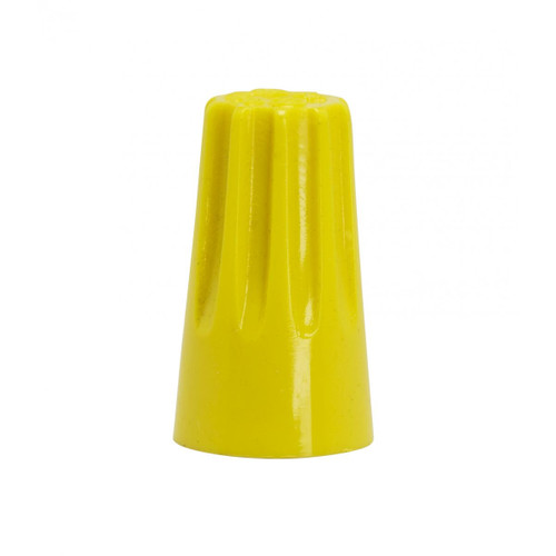 Satco - 90-1440 - Wire Connector With Spring Inserts - Yellow