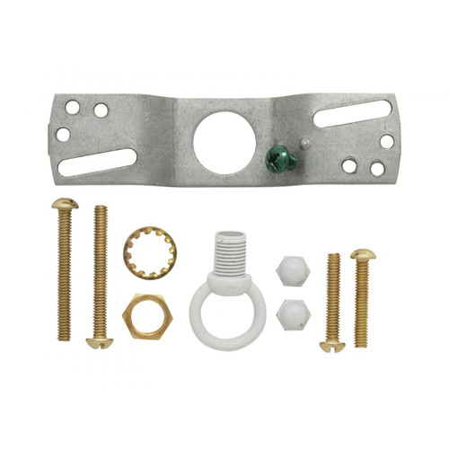 Satco - 90-1690 - 1 Loop Parts Bag - White