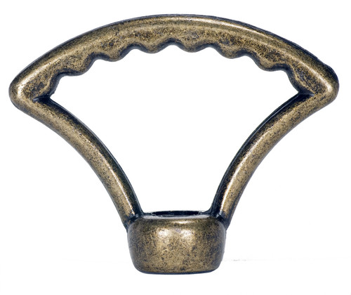 Satco - 90-1729 - 2 Die Cast Fixture Loops - Antique Brass