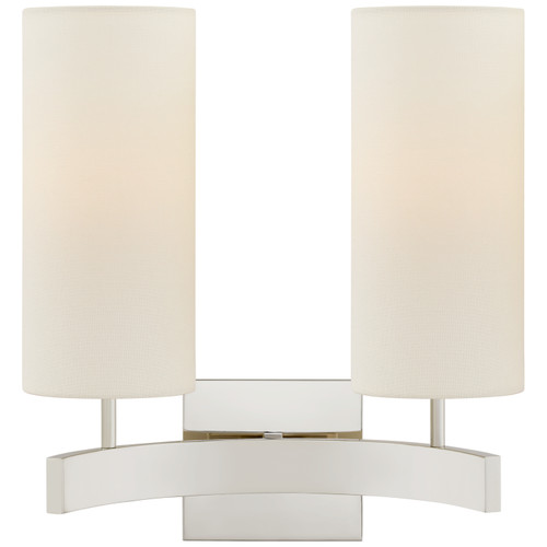 Visual Comfort Signature - SK 2552PN-L - Two Light Wall Sconce - Aimee - Polished Nickel