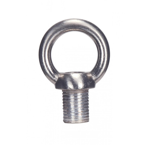 Satco - 90-1877 - 1 Male Loop - Brushed Nickel