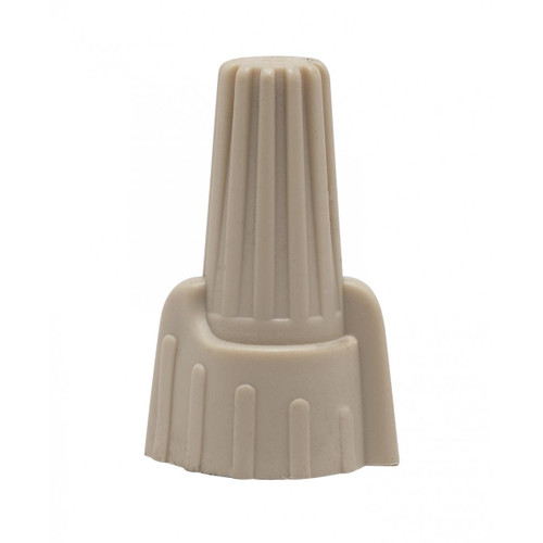 Satco - 90-2238 - Wing Nut Wire Connector With Spring Inserts - Brass Plated