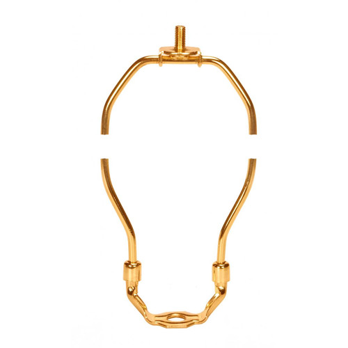 Satco - 90-224 - Light Duty Harp - Polished Brass