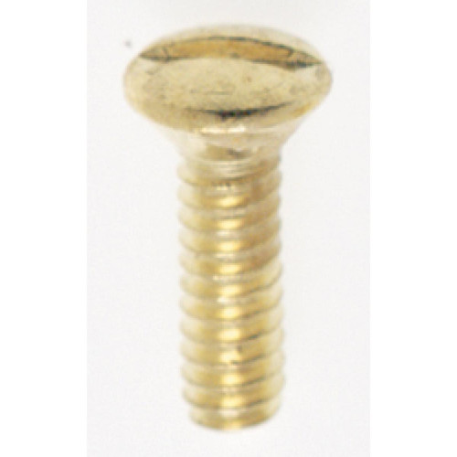 Satco - 90-538 - Switchplate Screw - Brass Plated