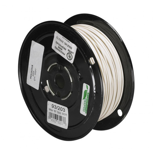 Satco - 93-203 - Lighting Bulk Wire - White