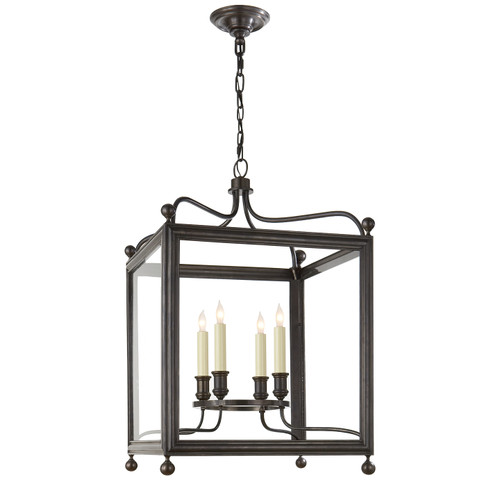 Visual Comfort Signature - SP 5002BZ - Four Light Lantern - Greggory - Bronze