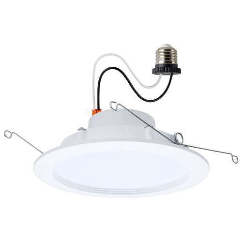 Satco - S11893 - LED Downlight Retrofit - Matte White