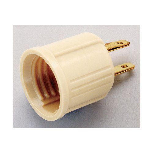 Satco - S70-544 - Socket Adapter - Ivory