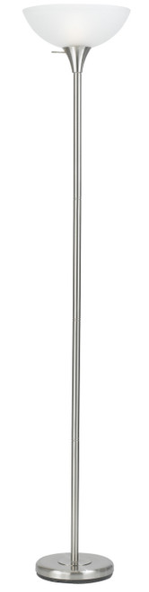 Cal Lighting - BO-2055 - One Light Torchiere - Metal - Brushed Steel