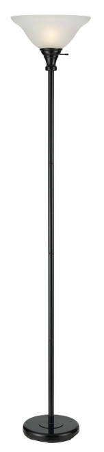 Cal Lighting - BO-213-BK - One Light Torchiere - Torchiere - Black