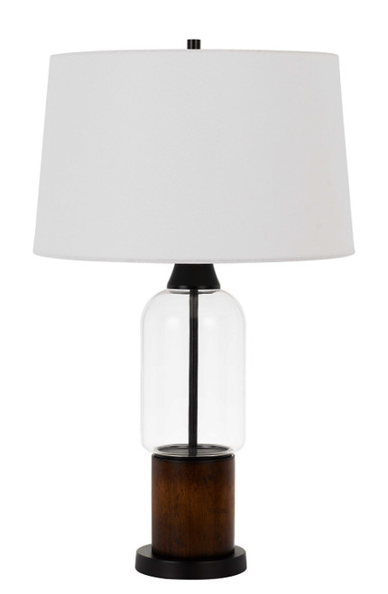 Cal Lighting - BO-2862TB - One Light Table Lamp - Bron - Wood