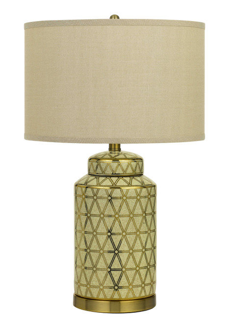 Cal Lighting - BO-2885TB-2 - Two Light Table Lamp - Barletta - Antique Gold
