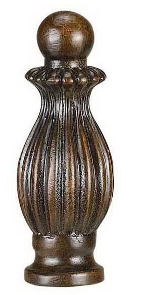 Cal Lighting - FA-5005A - Resin Finial - Finials - Light Brown
