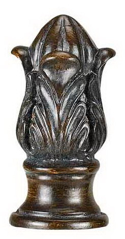 Cal Lighting - FA-5010B - Finial - Finial - Dark Wood