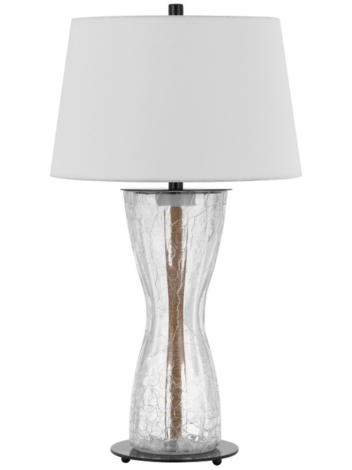 Cal Lighting - BO-3220TB - Two Light Table Lamp - Andria - Crackle Glass
