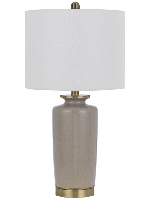 Cal Lighting - BO-3227TB - One Light Table Lamp - Modica - Sand/Antique Brass