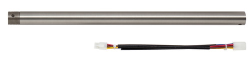 Cal Lighting - CF-1002-ROD-18 - Extension Rod - Arroyo - Brushed Steel