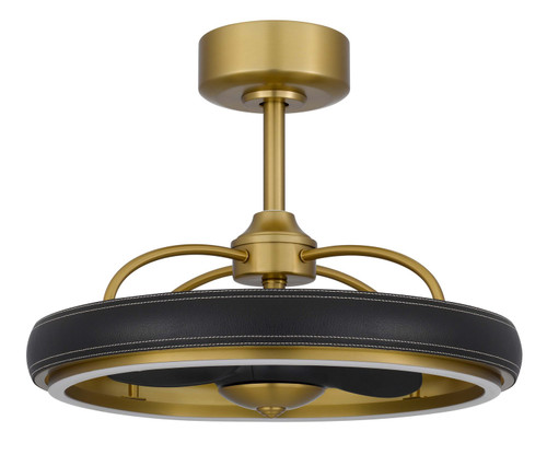 Cal Lighting - CF-1003 - Ceiling Fan - Arroyo - Antique Brass/Black