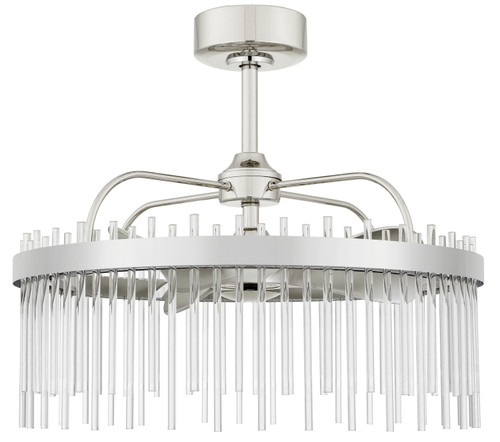 Cal Lighting - CF-1007 - LED Fandelier - Anzio - Chrome