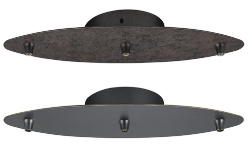 Cal Lighting - CP3L-PN-DB - Three Lights Line Canopy For Line Voltage Pendants