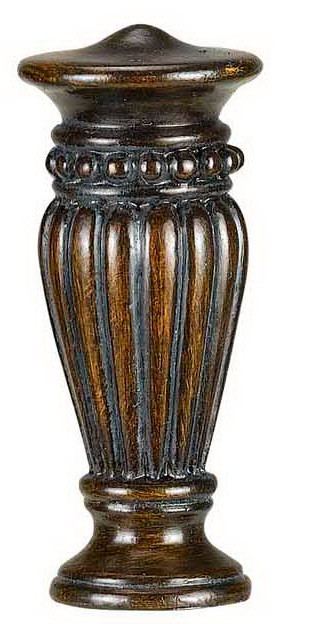 Cal Lighting - FA-5002C - Finial - Finial - Dark wood