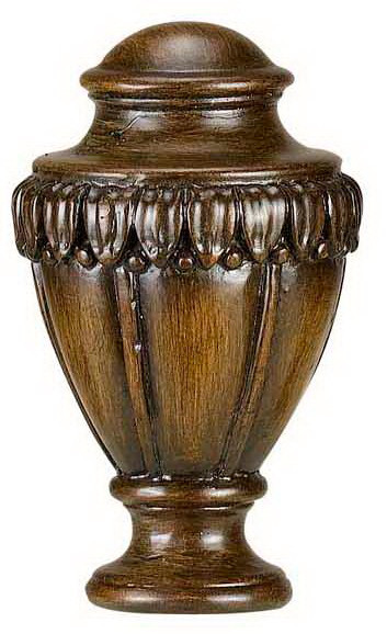 Cal Lighting - FA-5016A - Finial - Resin Finials - Faux Wood