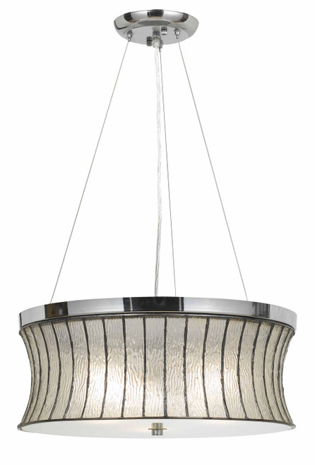 Cal Lighting - FX-3546/1P - Three Light Pendant - PENDANT - Chrome