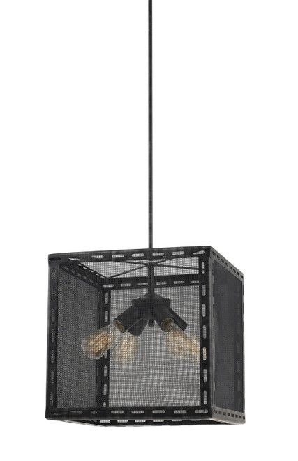 Cal Lighting - FX-3625-4 - Four Light Chandelier - EVANSTON - Iron