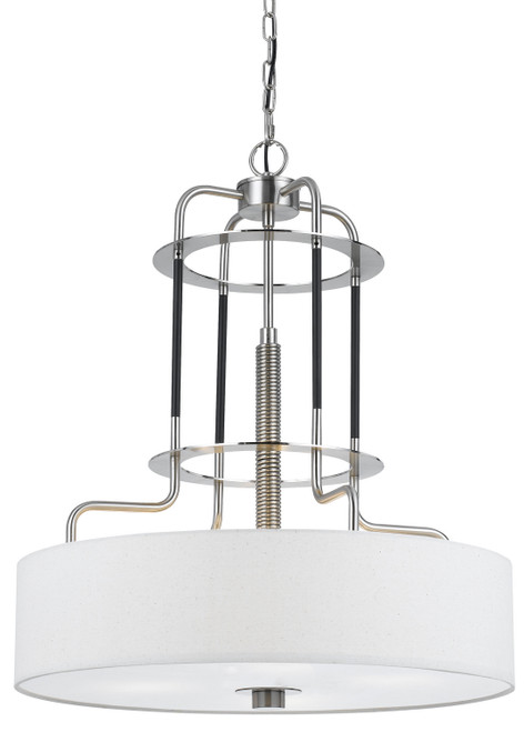 Cal Lighting - FX-3652-4 - Four Light Chandelier - Brushed Steel