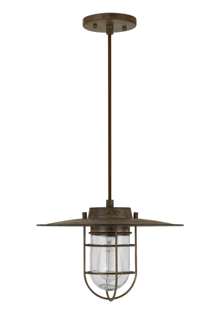 Cal Lighting - FX-3724-1P - One Light Pendant - Owenton - Rust