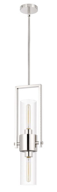 Cal Lighting - FX-3758-1 - Two Light Pendant - Redmond - Chrome