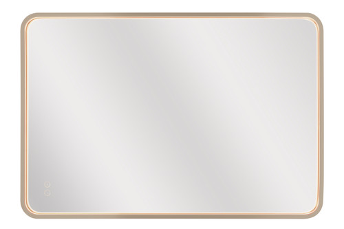 Craftmade - MIR2403RRT-SB3C - LED Mirror - Monica - Satin Brass