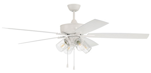 Craftmade - OS104W5 - 60 Outdoor Ceiling Fan - Outdoor Super Pro 104 - White