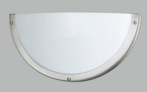 Cal Lighting - LA-170-BS - Two Light Wall Lamp - WALL - Brushed Steel