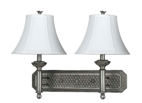 Cal Lighting - LA-60001W2L-2 - Two Light Wall Lamp - Pineapple - Antique Silver